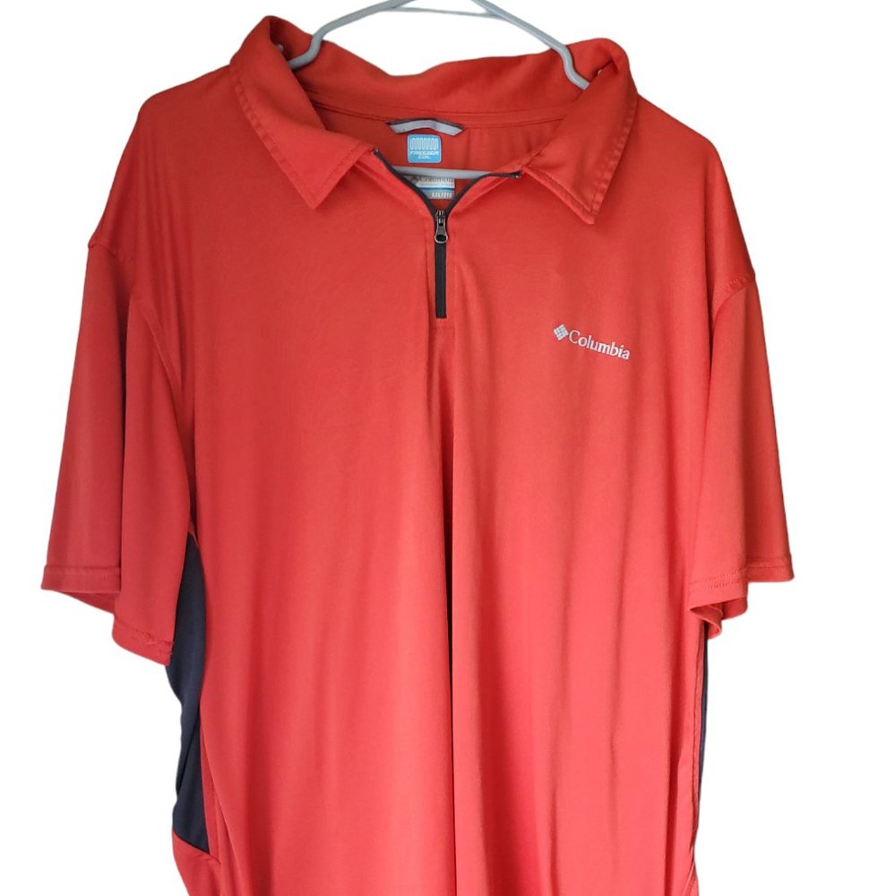 Columbia Men's Cool Freezer Coil Polo Shirt. Sportswear. XXL